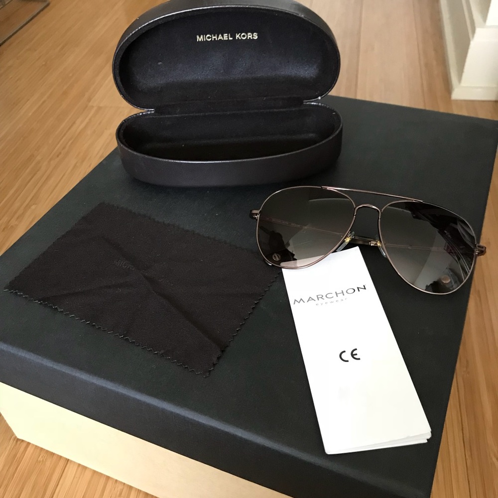 Michael Kors Aviator Sunglasses